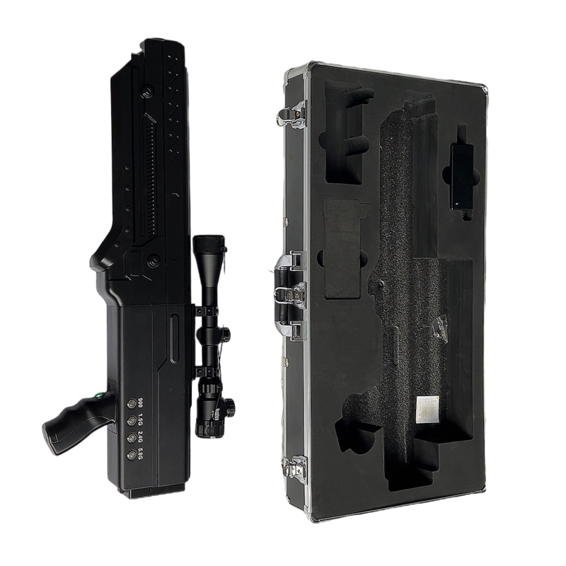  宁远手持便携式枪型低空防御反制四通道A型