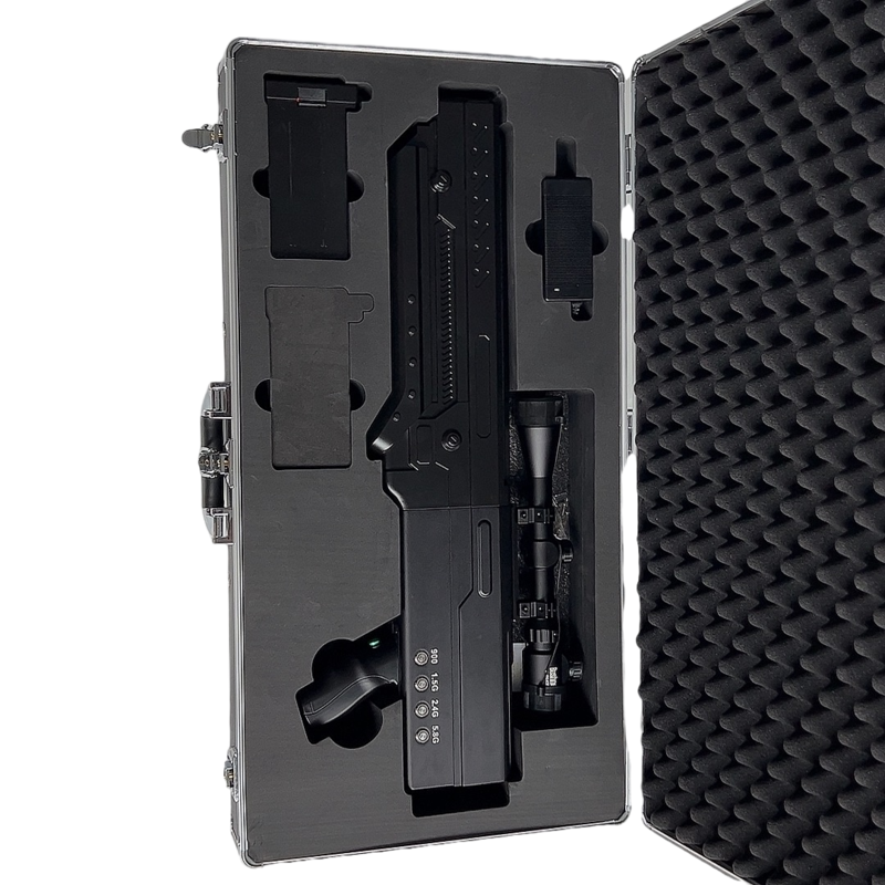  宁远手持便携式枪型低空防御反制四通道B型