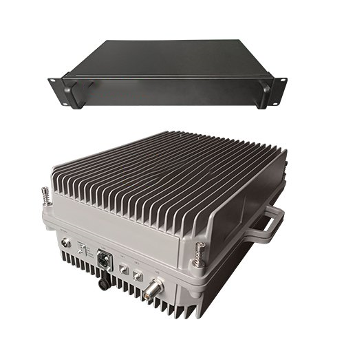  宁远TETRA800数字警用集群数字光纤直放站远近端机