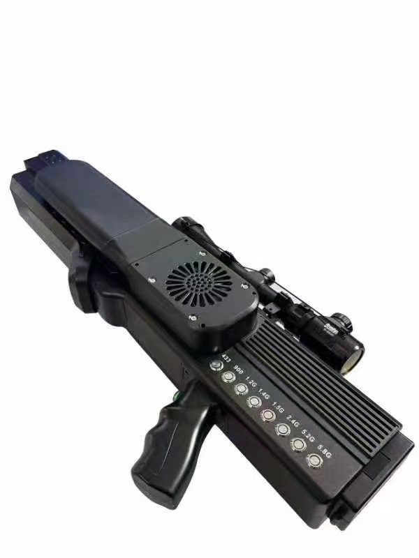  宁远手持便携式枪型低空防御反制八通道